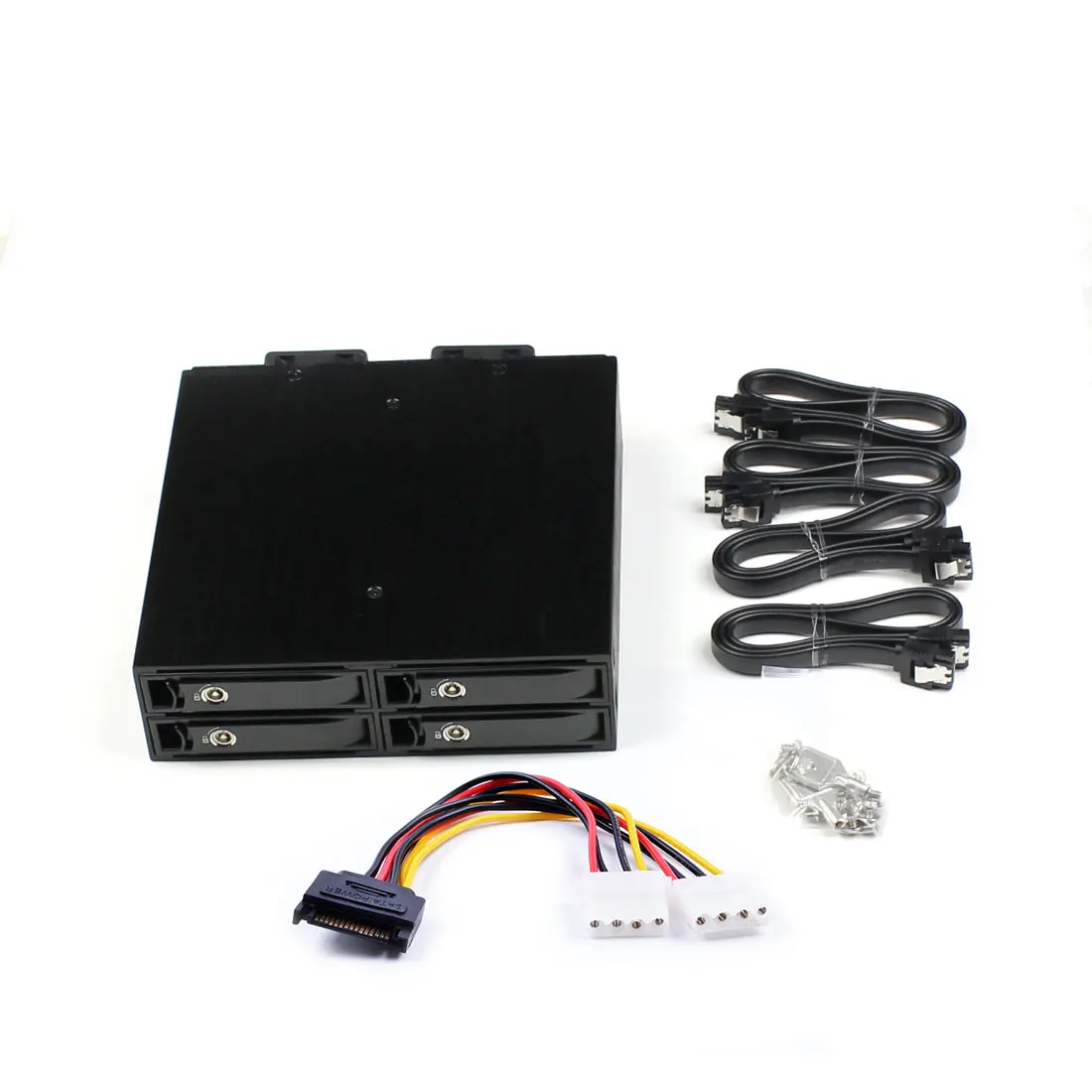 TOOLFREE 2 5 дюймов 4 bay SATA/жесткий диск SAS HDD Extraction Box SSD 6 Гбит/с кабелем SATA Поддержка 5-15