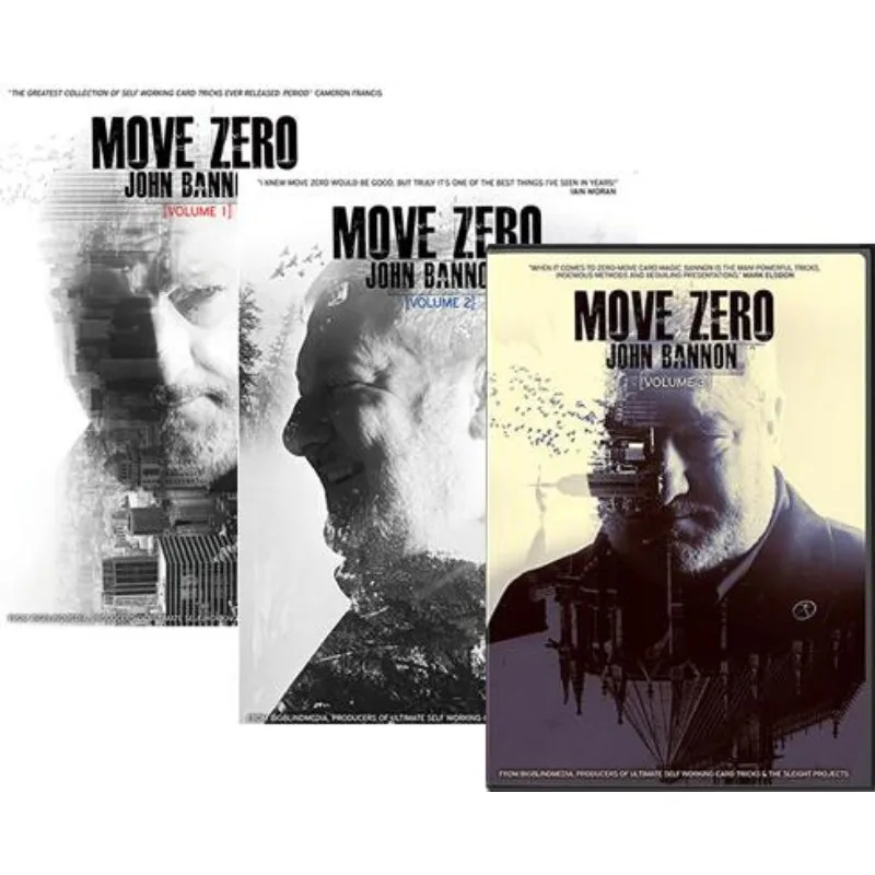 

2017 Move Zero by John Banno-magic Tricks (vol 1,2,3,4)