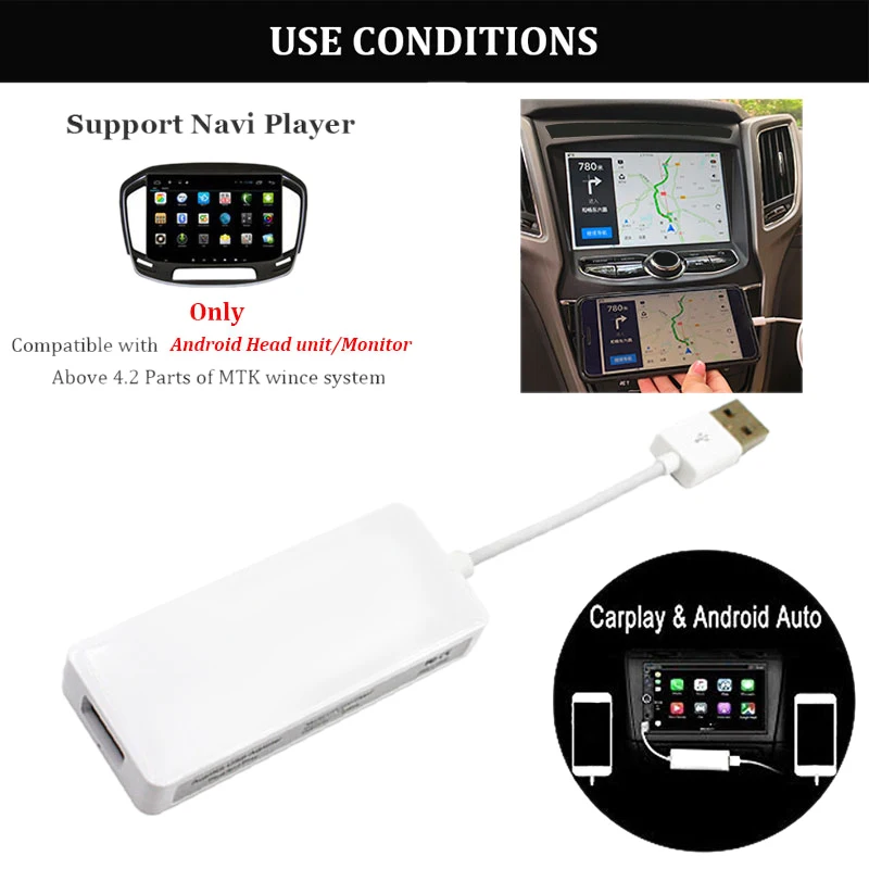 Новый Автомобильный ключ переходник Универсальный навигатор Gps Usb для Apple Android
