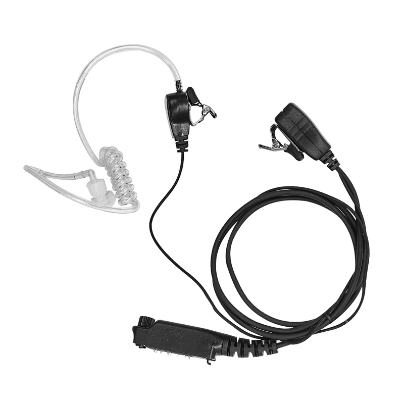 2 Way Radio Air Acoustic Earpiece Walkie Talkie Headset For Sepura STP8000, STP8030, STP8035, STP8038