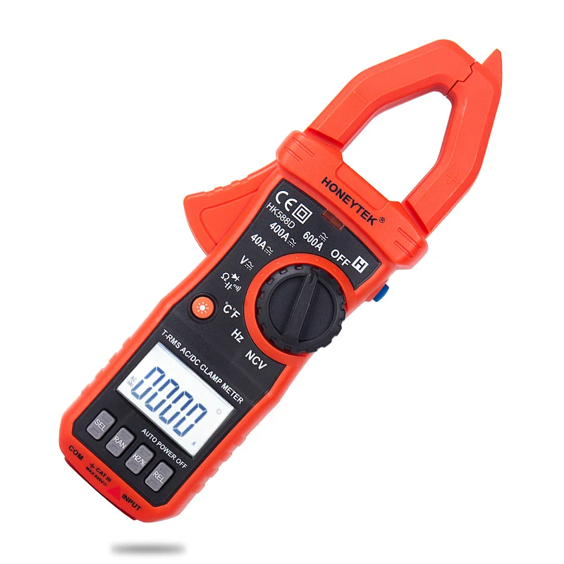 Цифровой мини мультиметр HONEYTEK измеритель ESR индикатор напряжения конденсатор