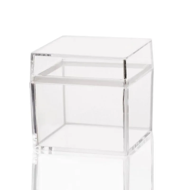 12 шт. Рождественская Подарочная коробка прозрачная из ПВХ сумки для шоколада и