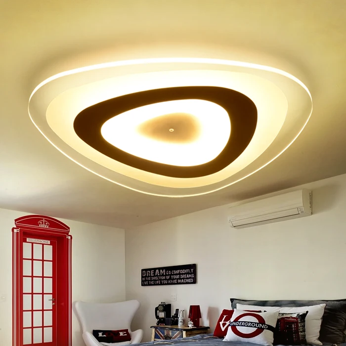 

Led ultra thin ceiling light modern minimalist round bedroom lamp personality living room study room dining room lamp