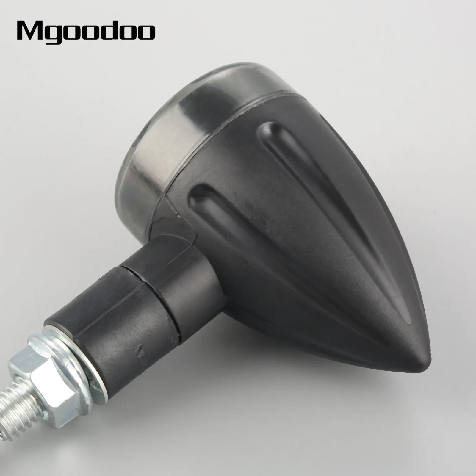 Mgoodoo 4Pcs Universal Motorcycle Turn Signal Light 12V LED Super Bright Bulbs for Motorbike Off Road Indicator |