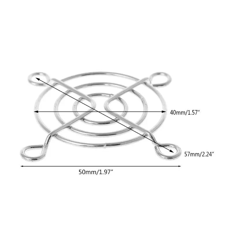 

Fan Protection Net Grille 4cm Dia Iron Mesh Safety Grid For Computer Case Fans