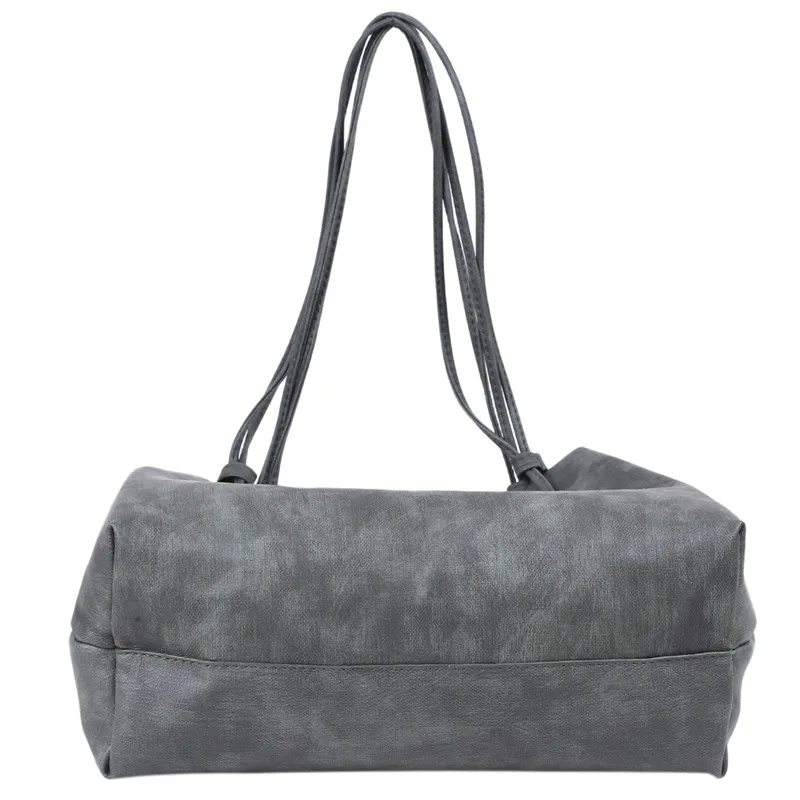 

2 Pcs/Set Fashion Women Bag Composite Bags PU Leather Soft Solid Color Women Shoulder Bag Handbags 2 Pieces Ladies Casual Tote