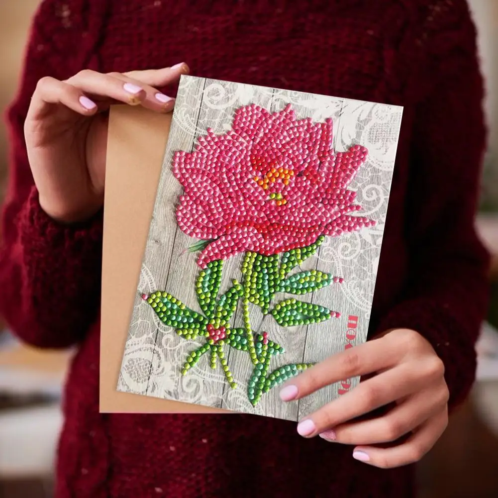 5D DIY сверла алмазная живопись Валентина поздравительная открытка праздничные