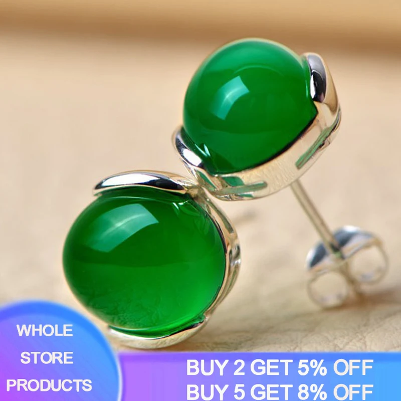 Яньхуэй реальные 925 стерлингового серебра ювелирные изделия создан нано Изумруд