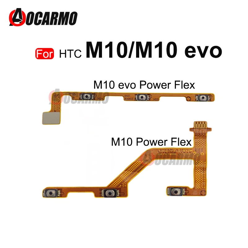 Power ON OFF Button Flex Cable For HTC 10 M10 evo Repair Replacement Parts | Мобильные телефоны и аксессуары