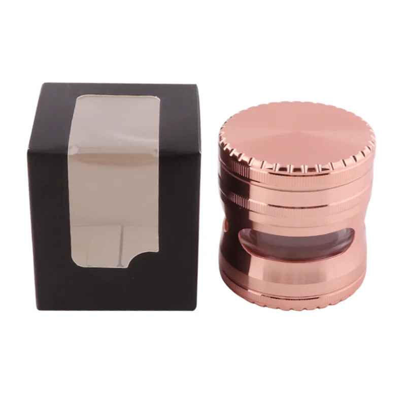 

5-слойная зернистая мельница из цинкового сплава для специй и сухих трав