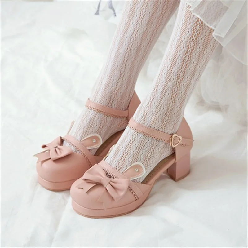 Фото PXELENA JK LO милые украшения для ушей женские сандалии на квадратном среднем каблуке