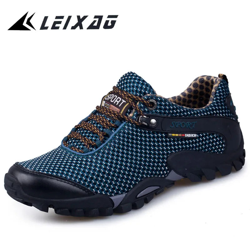 LEIXAG мужские треккинговые ботинки уличные противоскользящие горные