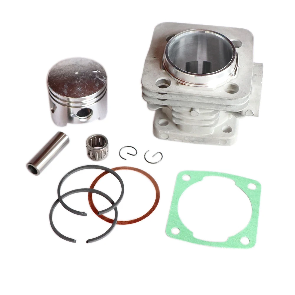 

44-6 44mm Cylinder Head + 12mm Piston Pin Bearing Rings Kit For 49cc 2 Stroke Engine Chinese Kids Mini Quad ATV Pocket Dirt Bike