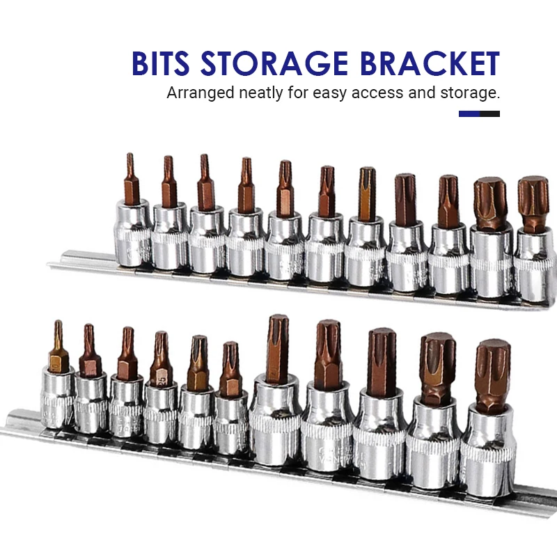 Набор головок для отверток SKIUNT 11 шт. набор с шестигранным углублением 1/4 3/8