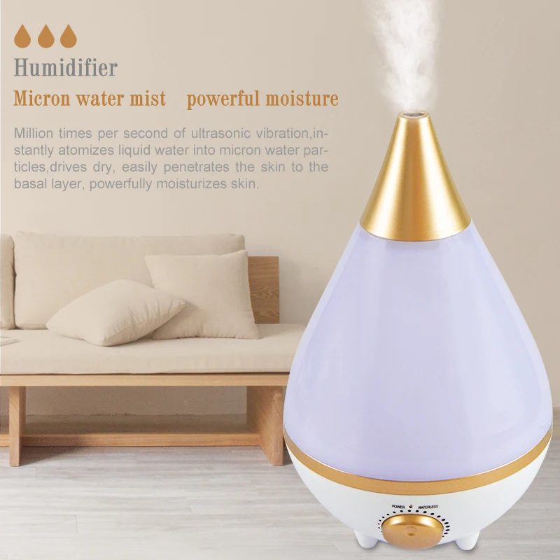 

3L Ultrasonic Air Humidifier Aroma Diffuser Aromatherapy Essential Oil LED Lights Mist Maker Fogger Home Appliances