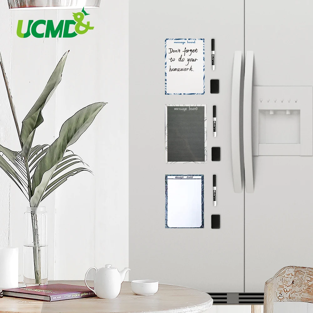 Магнитная стираемая доска для письма съемные магниты на холодильник украшение