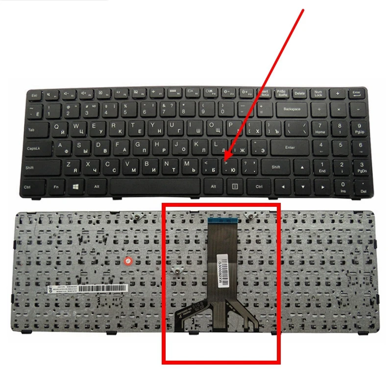 Клавиатура для ноутбука LENOVO TIANY 15ibd 100-15 100-15IBY 100-15IBD 300-15 B50-10 B50-50 RU Макет заменить