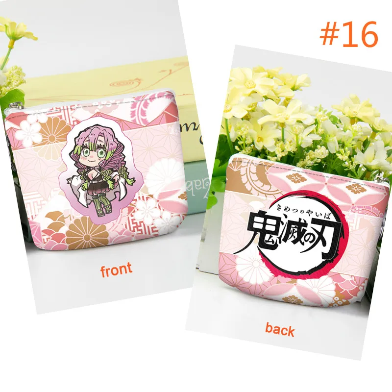

Anime Demon Slayer Penny Purse Kanroji Mitsuri Coin Bag Change Wallet