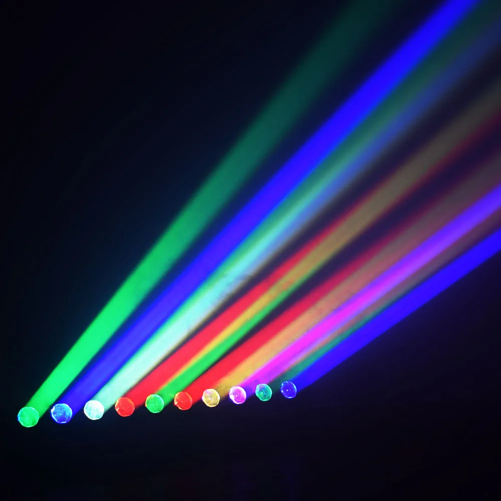 Светодиодный светильник с одинарным управлением движущейся головкой 10x40 Вт RGBW