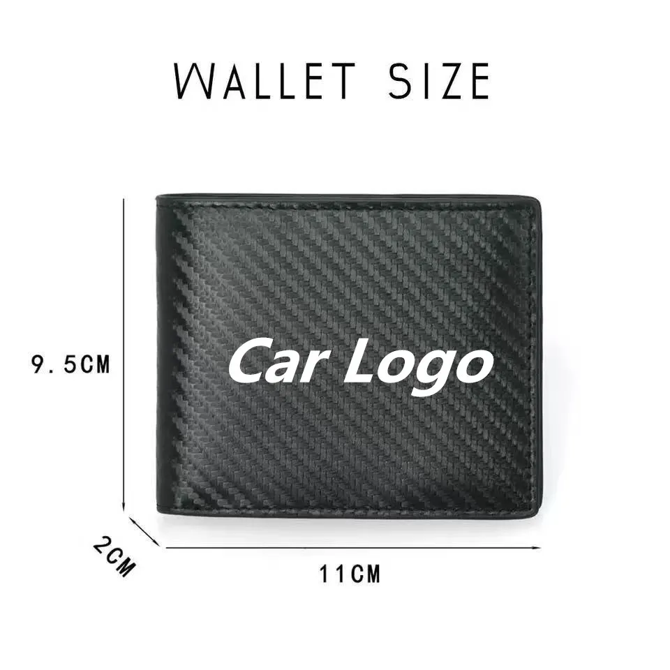 

Car Carbon Fiber Leather Wallet Men ID Card Holder Purses For Mazda 2 3 4 5 6 8 Axela Atenza CX4 CX-5 CX-3 CX7 RX-8 CX-7 Minagi