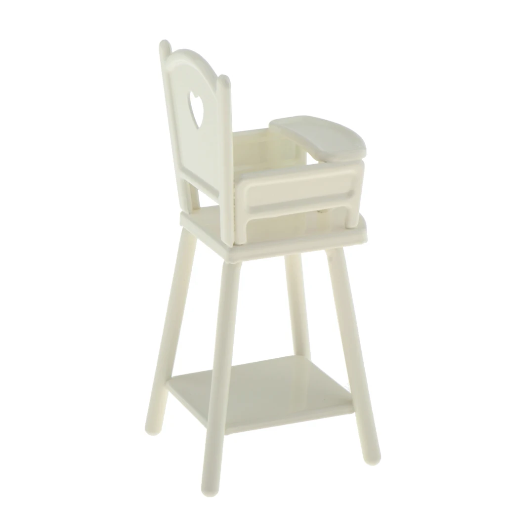 

1/6 Dollhouse Mini Baby Chair Model Handmade Decor Accessories Kids