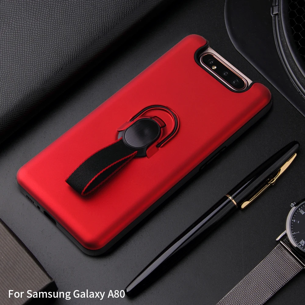 Чехол для Samsung Galaxy A10 A20 A30 A40 A50 A70 A10S A20S M30S деловой чехол с кольцом на палец