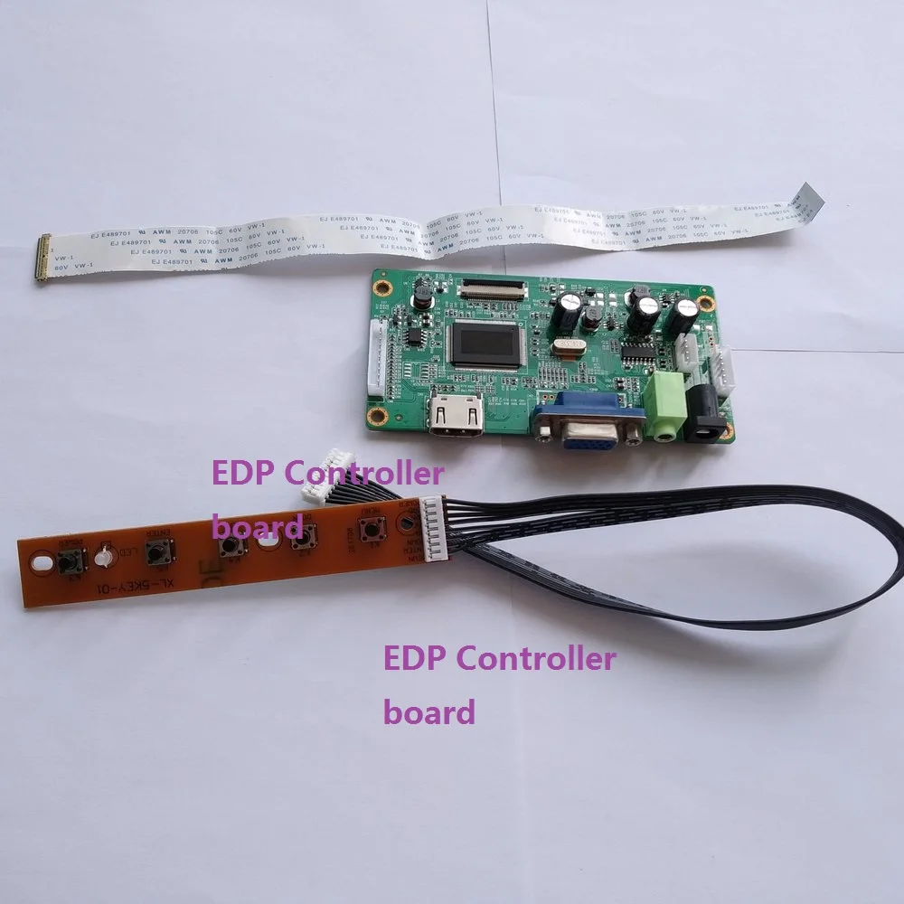 

for NV156FHM-N62 KIT VGA 30Pin EDP LED SCREEN display 15.6" Controller board monitor LCD DRIVER DIY 1920X1080