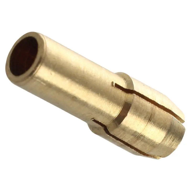 

10 Pieces Mini Drill Brass Collet Chuck for Rotary Tool 0.5-3.2mm