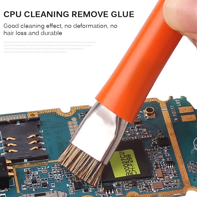 Motherboard Cleaning Brush Double Stiff Mobile Phone Repairing Circuit | Дом и сад