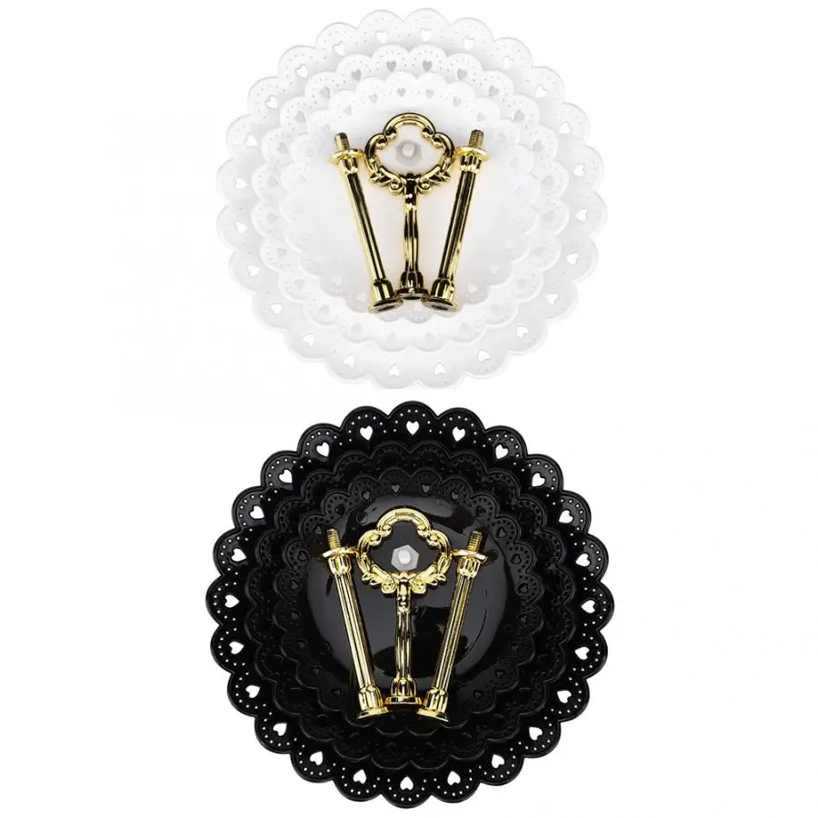 Стойка 3 яруса фруктовый стенд для десерта кекс подставка торта День рождения