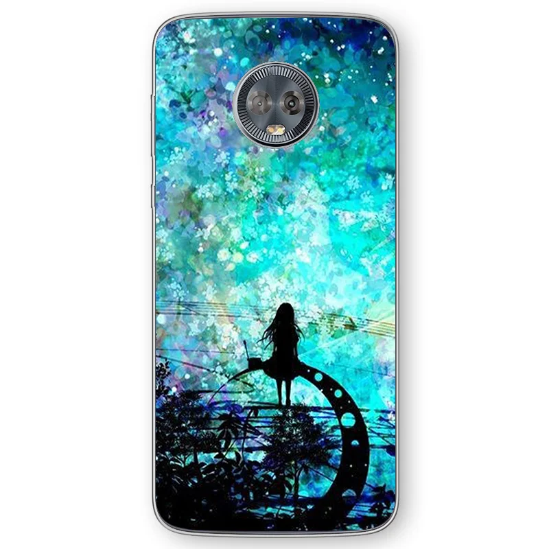 Мягкий ТПУ чехол для телефона Motorola Moto E6 C Z2 Z3 ONE P30 G4 G5 G5S G6 G7 E3 E4 E5 Plus Play Power X4 |
