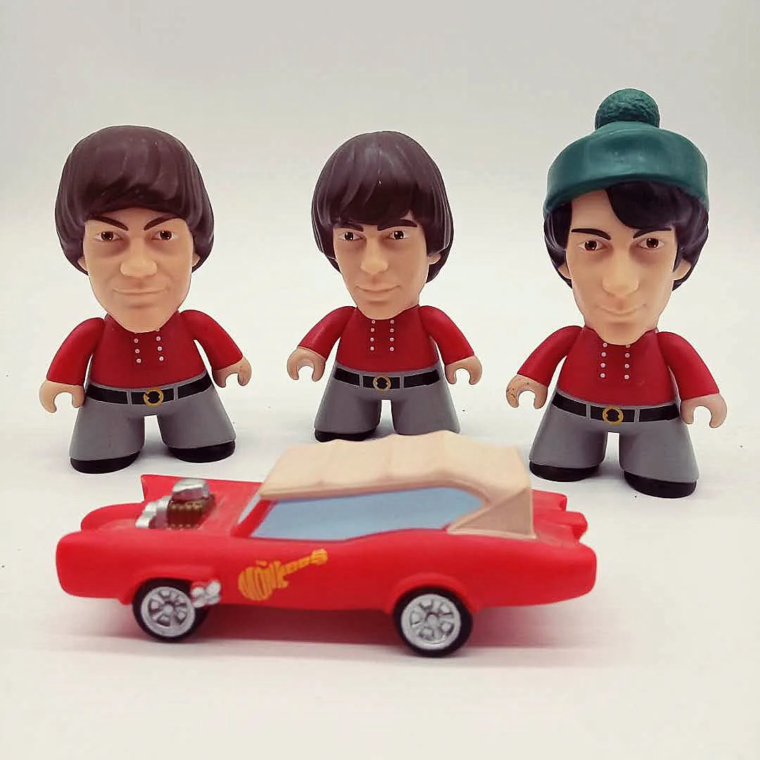 Монеты монеты Майкл несмитх Микки доленз Дэйви 4 5 дюймов рок виниловый персонаж