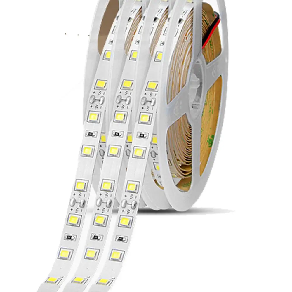 SMD 4040 2835 5050 Светодиодная лента DC 12V 120 светодиодный s/m 60 светодиодный s/m 5M гибкая лента Лампа Домашнее украшение не водонепроницаемый