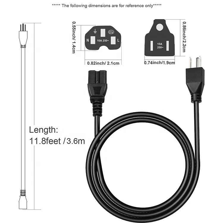 

For Playstation 4 PS4 Pro Cable Cord Lead Wire Games Console AC Power Adapter