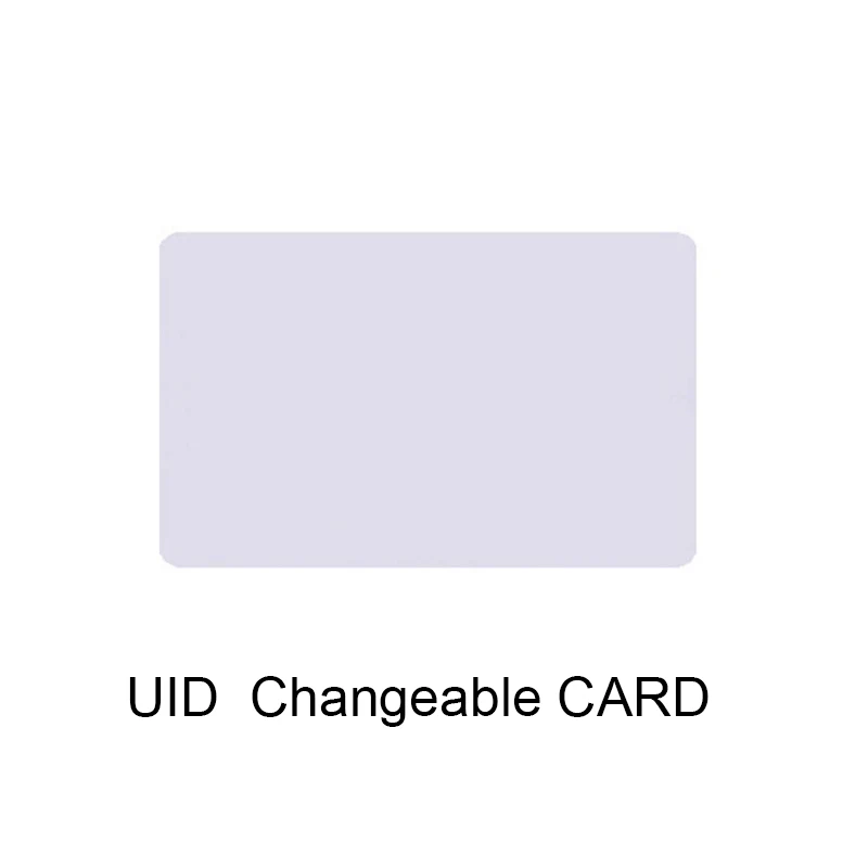 HaChanLun 50 шт. UID13.56MHZ карта контроля доступа белая карта копия RFID карта может быть повторена перезапись 0 секторы могут быть изменены