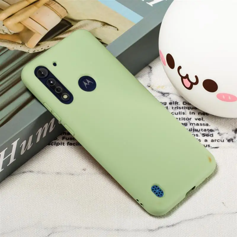 

Original Liquid Silicone Phone Case For Moto G8 Power E6s 2020 Luxury Soft Protector Cover for Moto G8 Power/E6S 2020