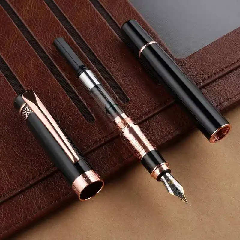 Модель Hero 849 чернильная ручка с чернилами конвертер тонким наконечником