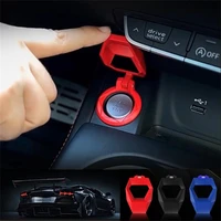 car engine start stop button cover ignition switch button decoration sticker universal auto interior accessories