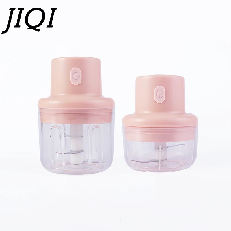 JIQI резак Мясорубка USB Перезаряжаемый измельчитель для продуктов чеснока
