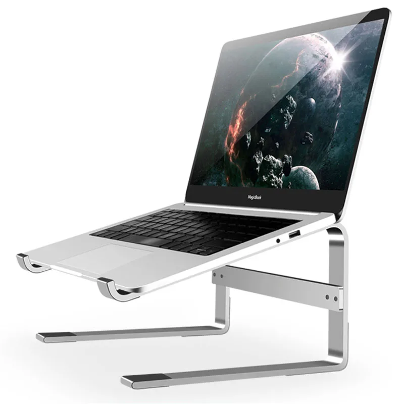 Алюминиевая Подставка для ноутбука Huawei Xiaomi Macbook Air Pro 13 16 2020 Dell Lenovo HP Asus настольный