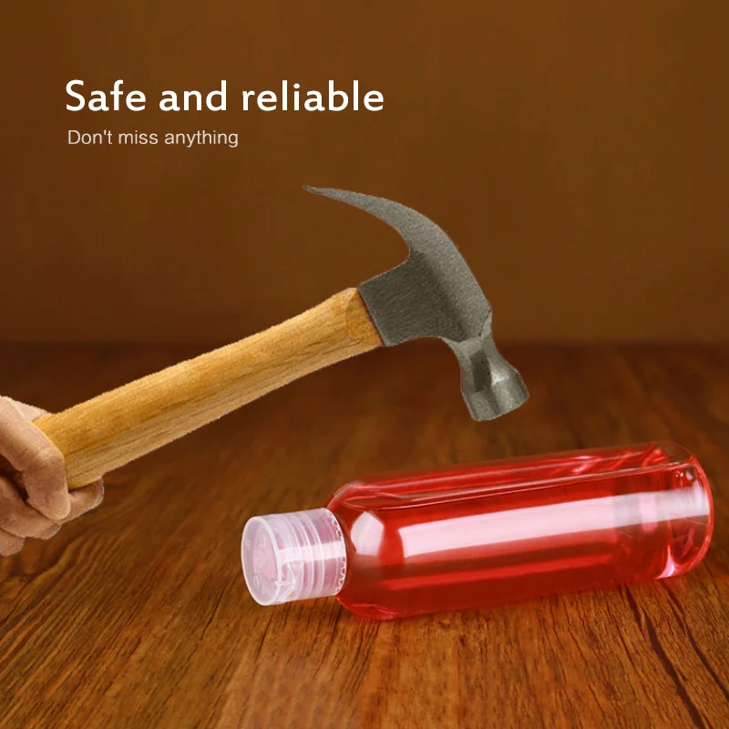 Портативная Маленькая прозрачная пластиковая пустая бутылка распылитель