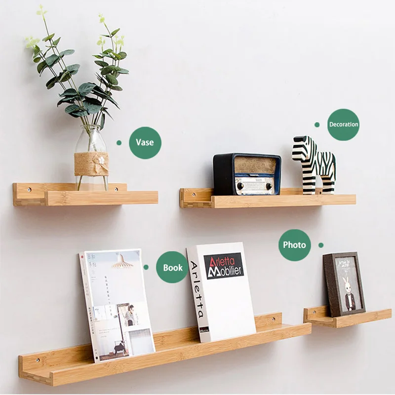 Навесные полки подставки книжные и дисплей книжный шкаф современные деревянные