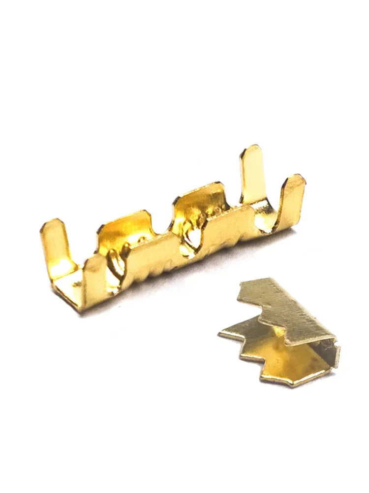 

100 pcs/lot 0.5-1.5mm Crimping Button Cold Pressing Splice Electric Wire Terminal Connector Cable Lugs Sertir