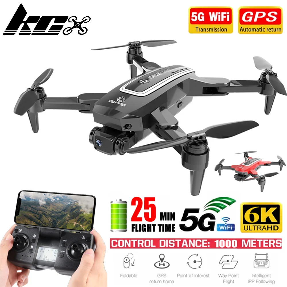 kcx s4 дрон gps с камера 4k профессиона