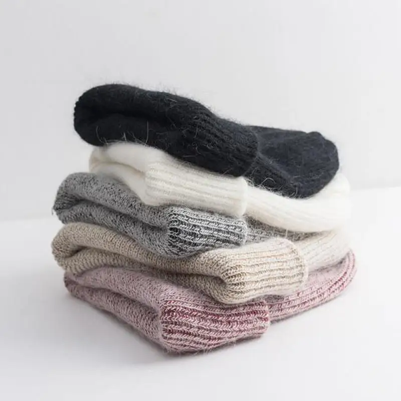 

COKK Rabbit Fur Hat Women Beanie Winter Hats For Women Thick Warm Children Skullies Beanies Warm Cap Gorros Female Cap Bonnet