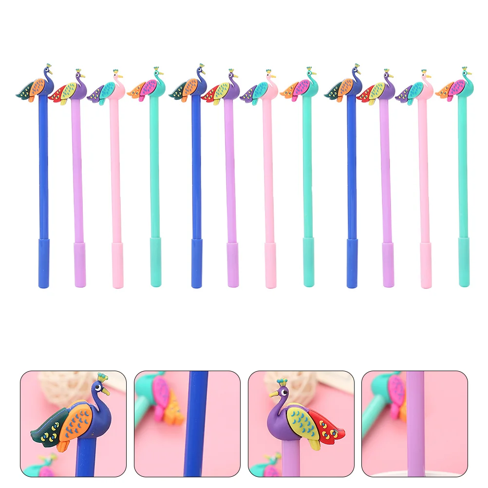 

12 шт. мультяшный знак Очаровательная ручка креативная Студенческая шариковая ручка