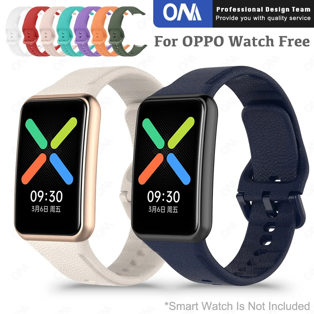 

Watchband Strap For OPPO Watch Free NFC 41mm / 46mm Bands Bracelet Replacement Straps Smartwatch Band Correa Accessories