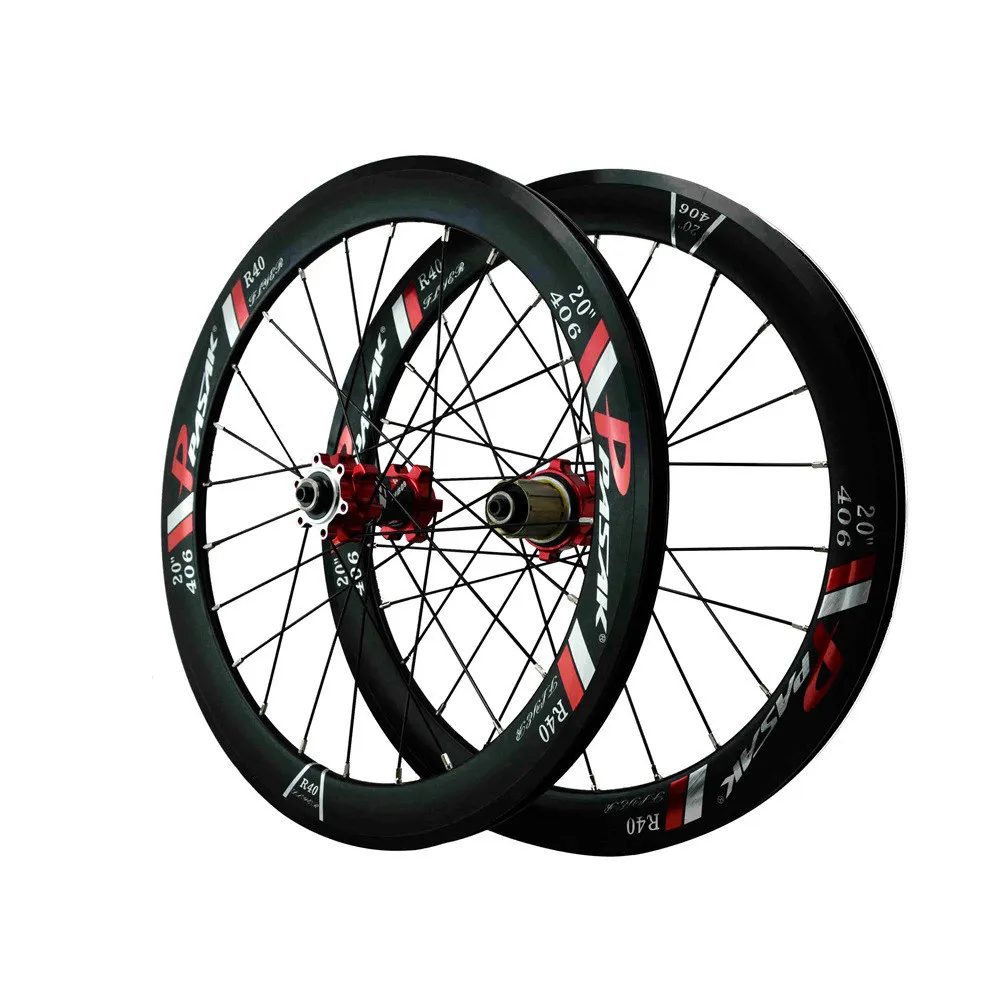 Колесная пара для велосипеда 22 дюйма 451 дисковый тормоз колеса BMX 20 дюймов 406
