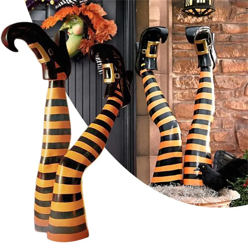 

Reusable Fabric Halloween Witch Legs for Festivals Witch Thigh Reusable Fabric Halloween Witch Legs for Festivals