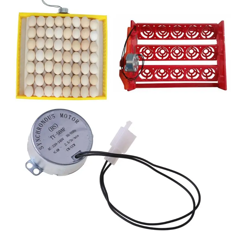 220V AC Chicken Eggs Turner Motor Components For Farm Hatcher Incubator Brooder | Бытовая техника
